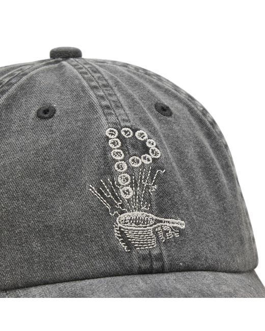 Palmes Gray End. X Racquet 6-Panel Cap for men