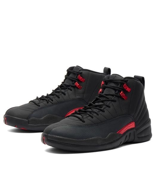 Nike Black 12 Retro Sneaker for men
