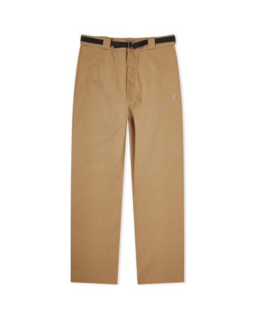 Roa Natural Oversized Chino Trousers for men