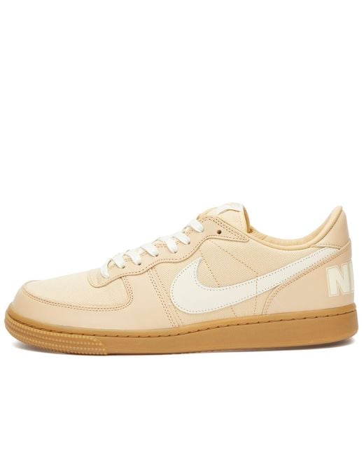 Nike White Terminator Low Prm Sneakers for men