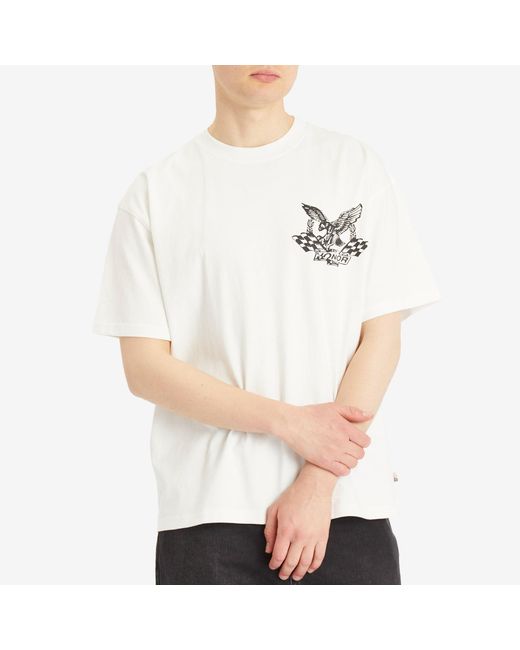 Honor The Gift White Vintage Oil T-Shirt for men