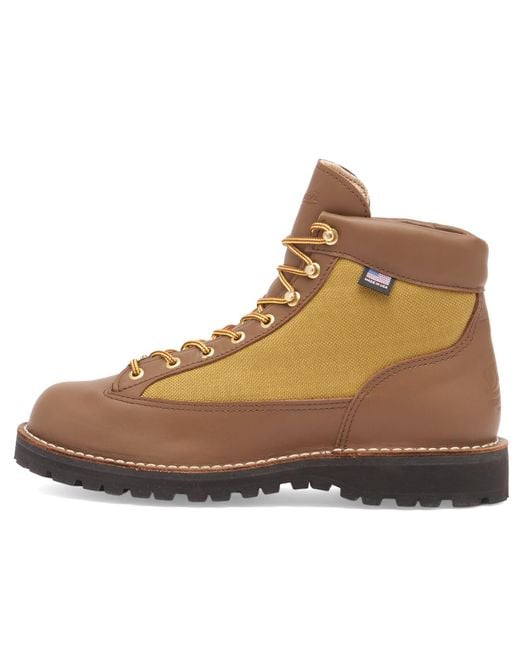 Danner Brown Light Gore-Tex Hiking Boots for men