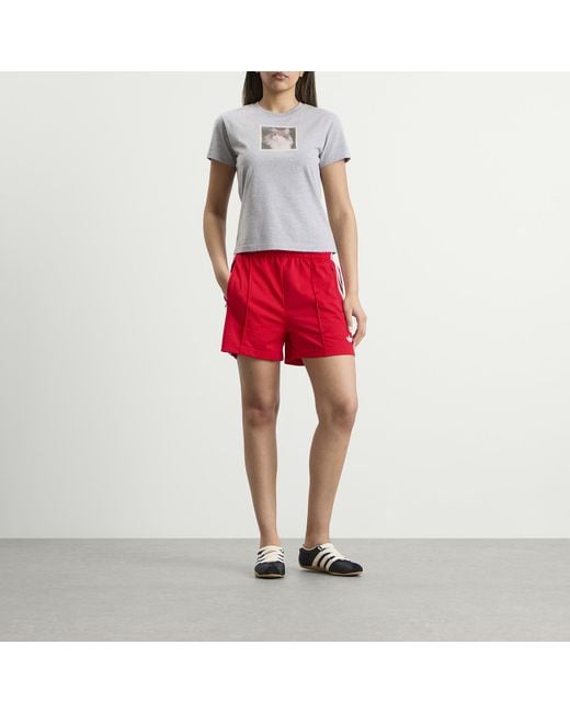 Adidas Red Firebird Shorts