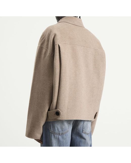 Acne Natural Wool Cashmere Jacket for men