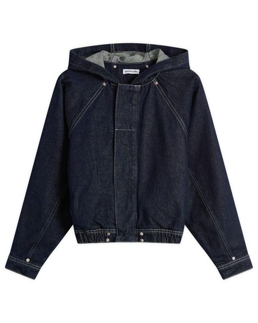 Peachy Den Blue Joan Bomber Jacket