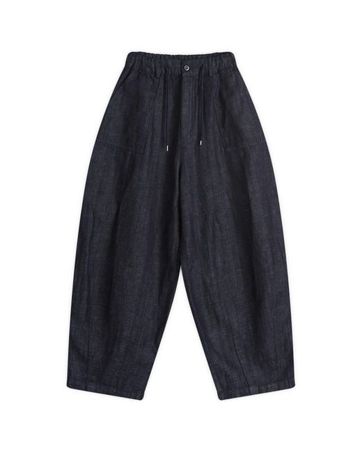 FRIZMWORKS Blue Denim Balloon Pants for men