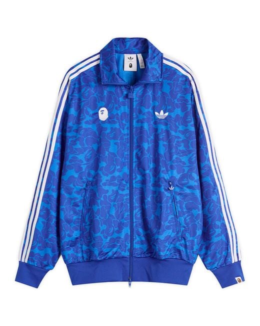 Adidas Blue X Bape Firebird Tracktop