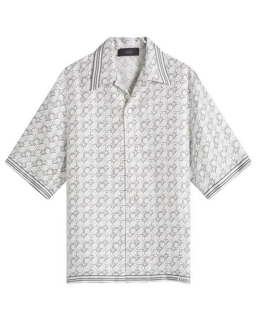 Amiri White Silk Shirt for men
