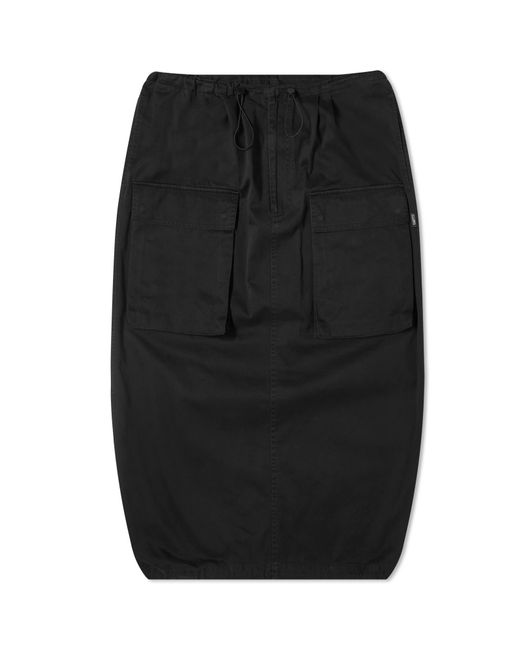 Maison Margiela Black Cargo Maxi Skirt