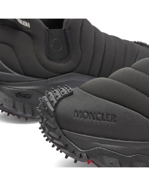 Moncler Black Trailgrip Apres Low Top Sneakers for men