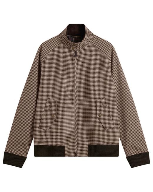 Barbour Brown X Baracuta Porton Showerproof Jacket for men