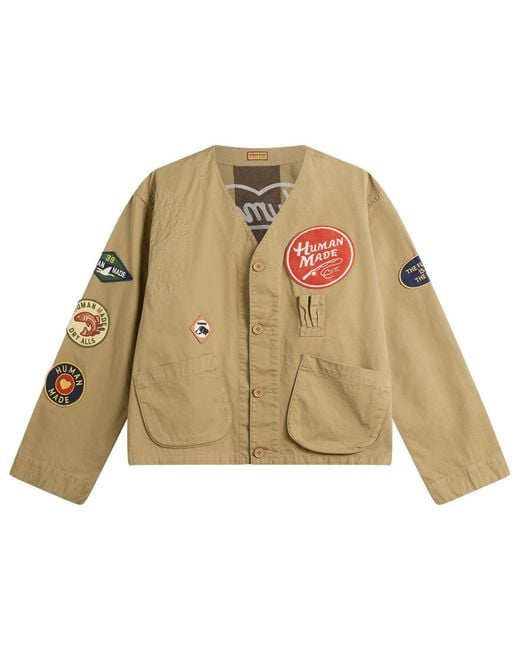 Human Made Green Club Patch Jacket for men