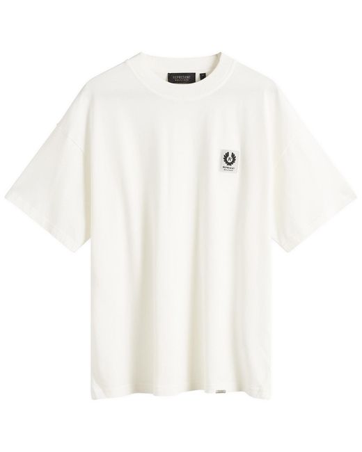 Represent White X Belstaff Patch T-Shirt for men
