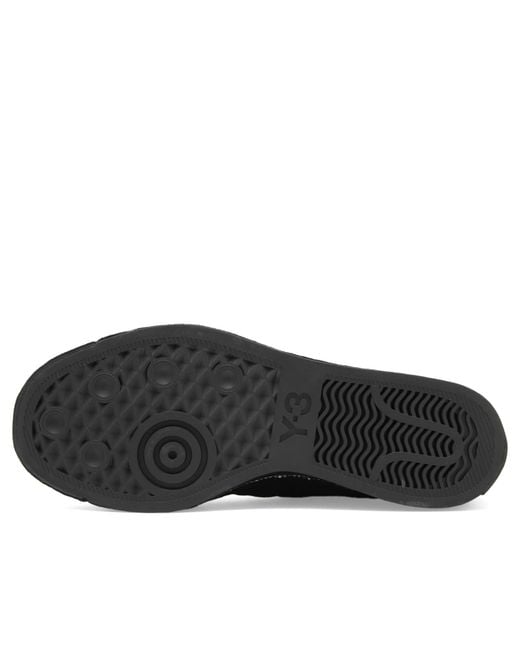 Y-3 Black X Nbhd Nizza Lo Sneaker for men