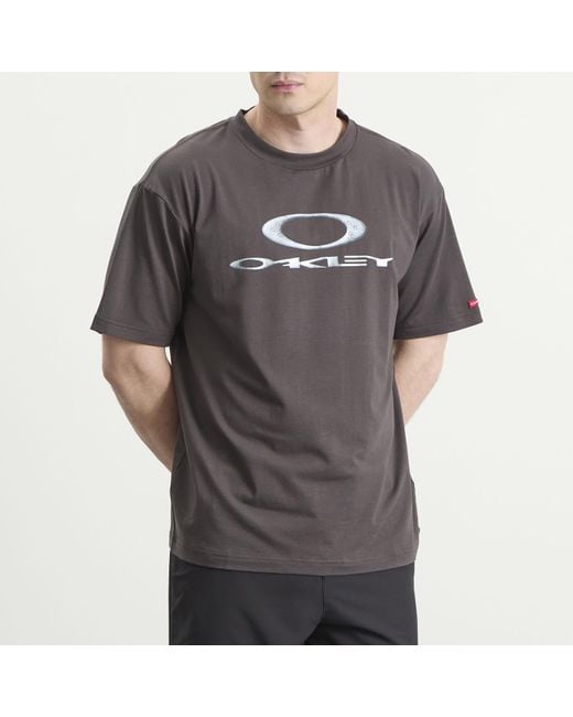 Oakley Gray New Retro T-Shirt X-Metal 3.0 for men