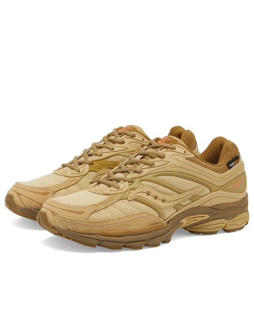 Saucony Brown Progrid Omni 9 Armor for men