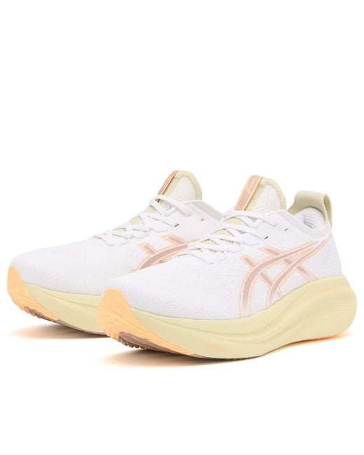 Asics White Gel-Nimbus 27