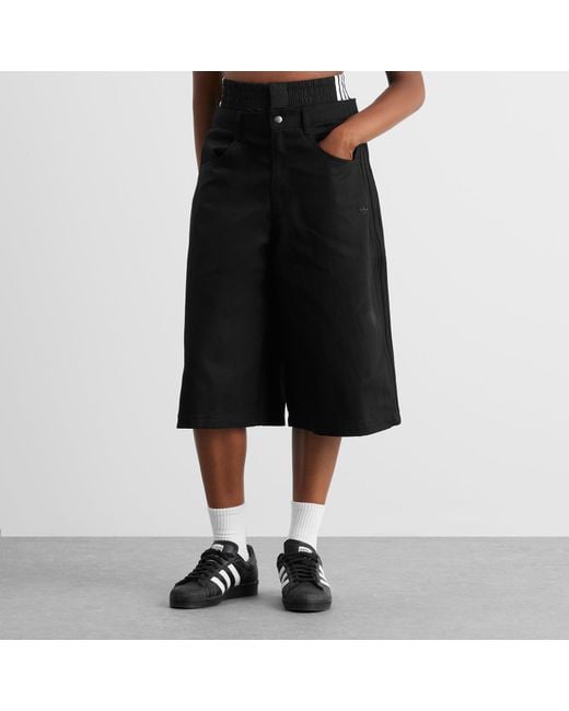 adidas Firebird Utility Jorts in Black | Lyst