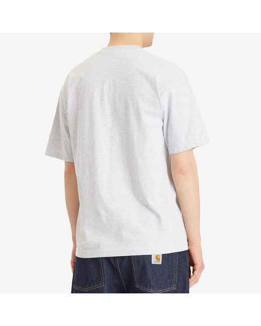 Pleasures White Satisfaction T-Shirt for men