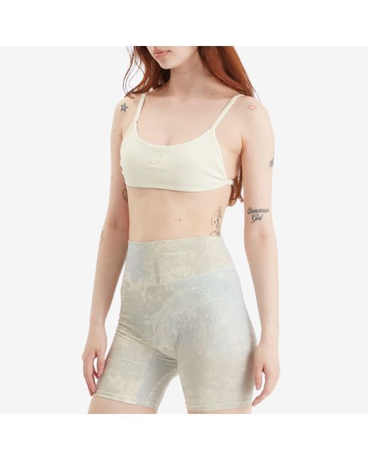 Represent White Control Bralette
