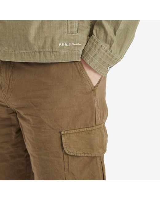 Paul Smith Brown Cargo Shorts for men