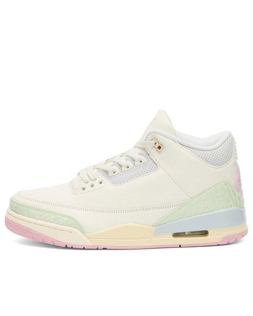 Nike White 3 Retro Og Sneaker for men