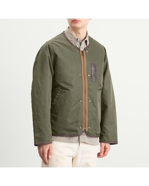 FRIZMWORKS Green Reversible Ma-1 Jacket for men