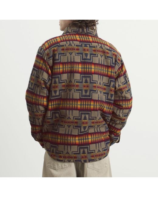 Pendleton Brown Bay City Overshirt for men