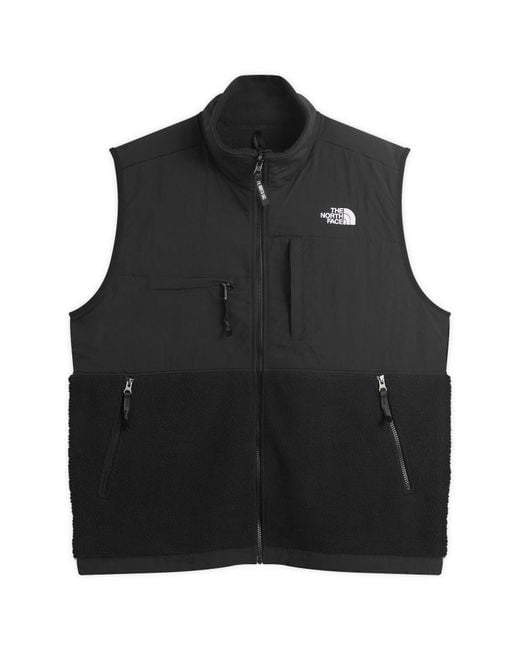The North Face Black Retro '95 Denali Fleece Vest for men