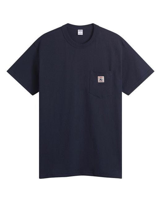 Randy's Garments Blue Inc. Logo Pocket T-Shirt for men