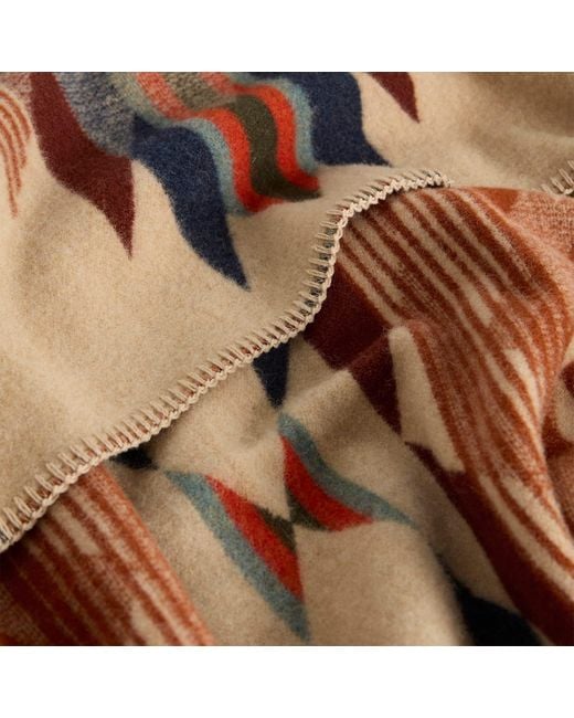 Pendleton Brown Contemporary Napped Throw