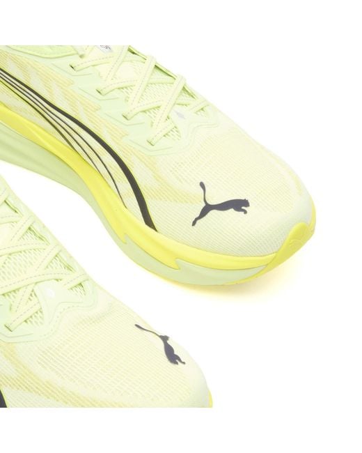 PUMA Yellow Deviate Nitro 4 Sneaker for men
