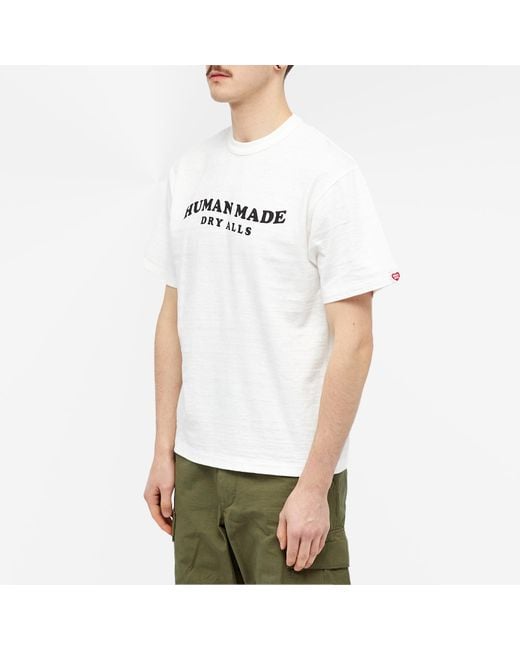 Human Made White Duck Back T-Shirt for men