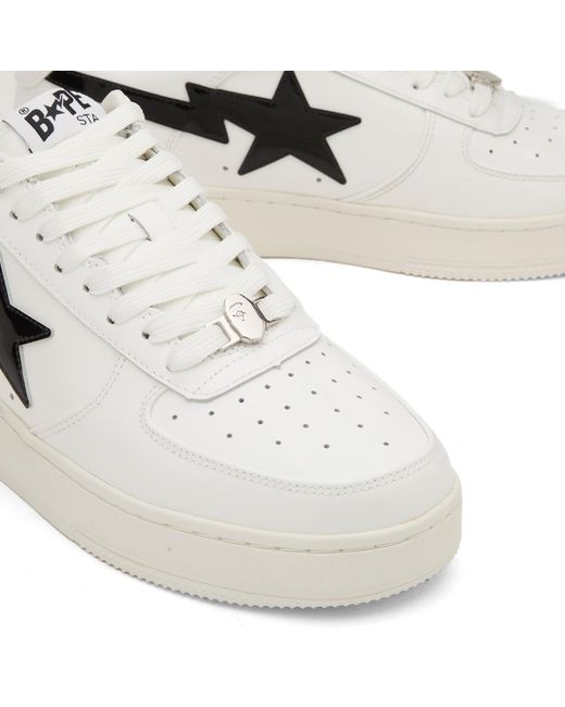 A Bathing Ape White Bape Sta #2 for men