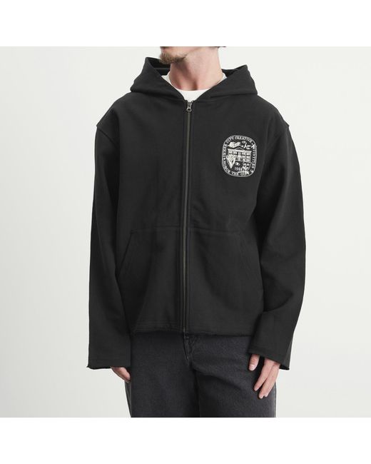 Honor The Gift Black Honor Art Institute Zip Hoodie for men