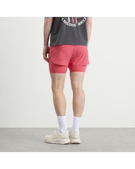 REPRESENT 247 Red Hybrid Short for men