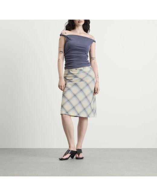 Samsøe & Samsøe White X Madeline Argy Sapalm Skirt