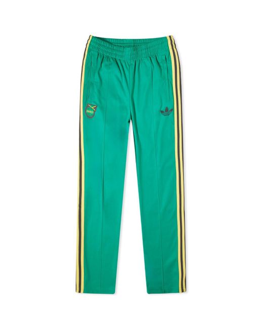 Adidas Originals Green Jamaica Jff Track Pant for men