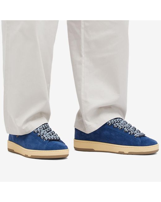 Lanvin Blue Curb Lite Sneakers for men