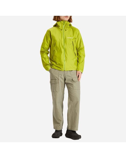 Montbell Green Rain Hiker Jacket for men