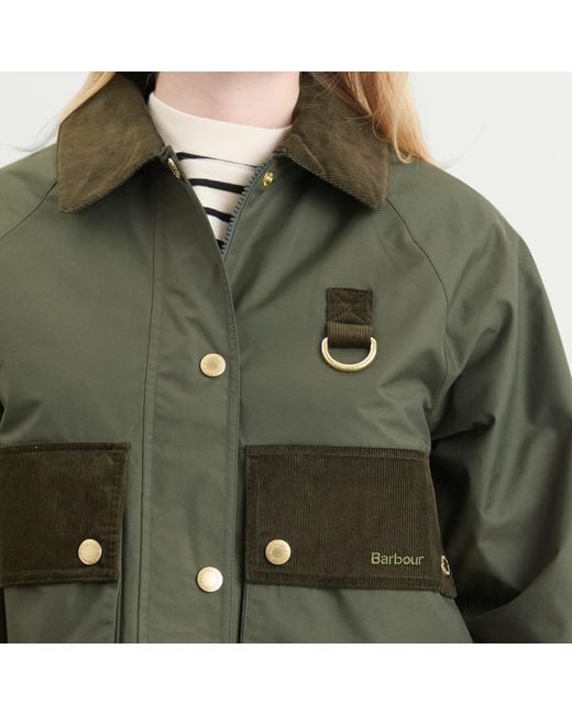 Barbour Green Phoebe Casual Jacket