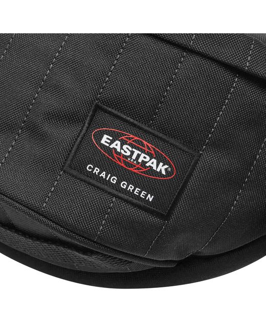 Eastpak Black X Craig Quilted Padded Pak'R Waist Bag