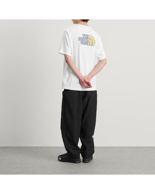 The North Face White Bubble Logo Relaxed T-Shirt for men