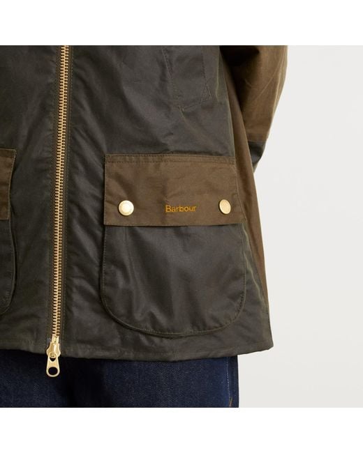Barbour Green Allerston Wax