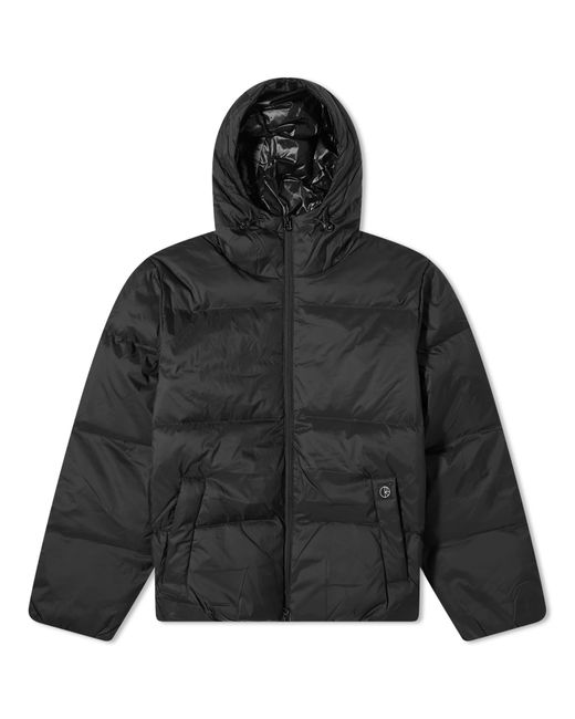 POLAR SKATE Black Ripstop Soft Puffer Jacket for men