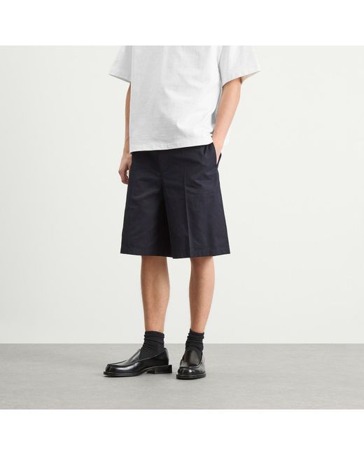 Jil Sander Blue Tailored Short for men