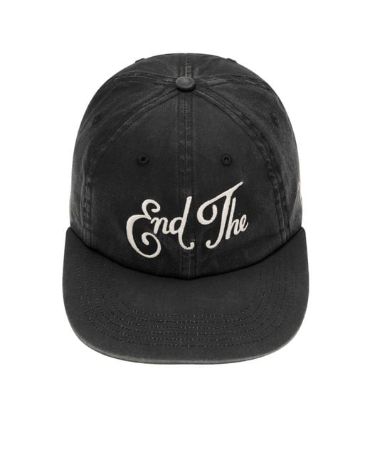 by Parra Black End The 6 Panel Cap for men