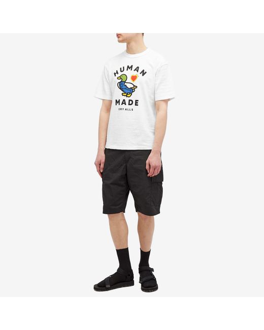 Human Made White Duck T-Shirt for men