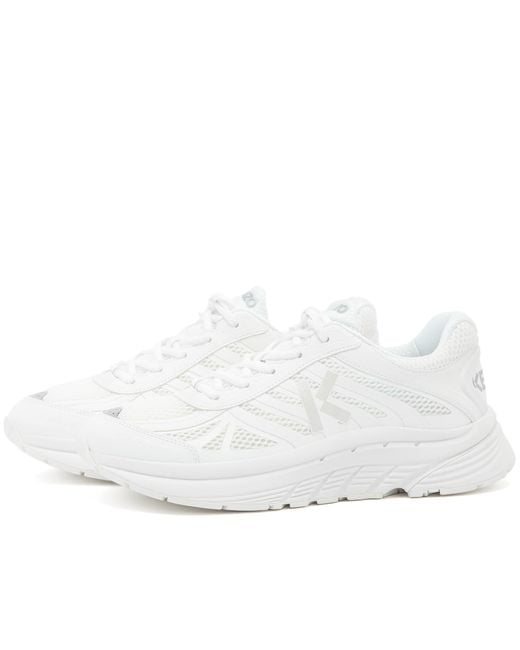KENZO White Pace Low Top Sneakers for men