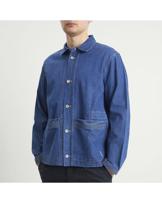Folk Blue Anniversary Jacket for men